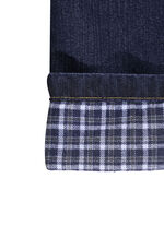 Thermische jeans in 3 kleuren DUNKELJEANS
