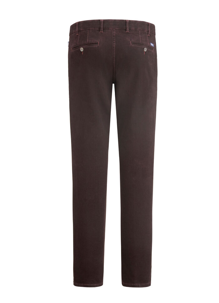 Broek "Brühl" in 4 kleuren BURGUND