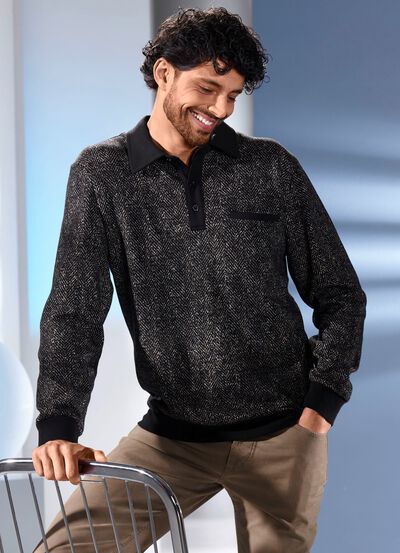 Poloshirt met borstzakje 