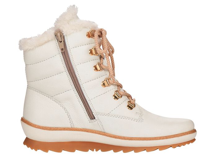 Remonte, gevoerde dames enkellaarsjes, winterschoenen, breedte G, met lamswol 