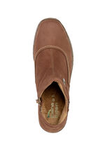 ELENA EDEN laarsje met decoratieve clip COGNAC