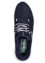 SKECHERS, herensneakers, met gegoten instaphak MARINE