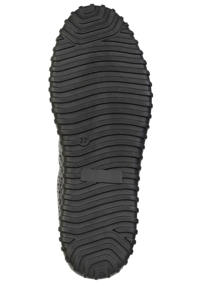 ELENA EDEN, zomerse damesballerina's, wijdte G, met uitneembaar voetbed SCHWARZ