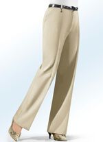 Broek met decoratieve hanger in 6 kleuren BEIGE