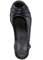 Gemini, chique damessandalen, breedte G, met elastische band 