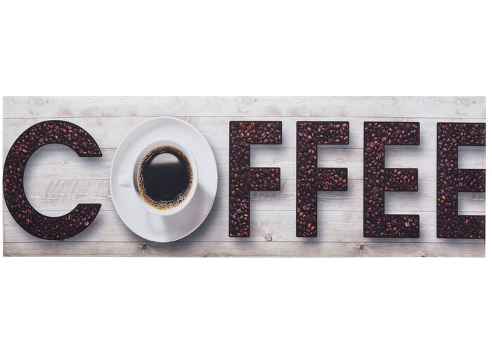 Onderhoudsvriendelijke en slijtvaste keukenloper CR&Egrave;ME-BRUIN