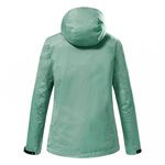 Water- en winddicht functioneel damesjack PISTACHE