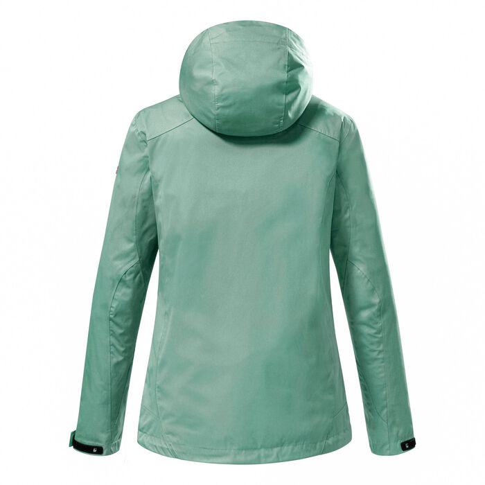 Water- en winddicht functioneel damesjack PISTACHE