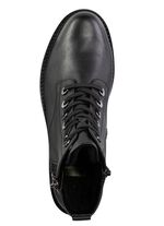 Remonte, modieuze dames enkellaarsjes, winterschoenen, breedte G, met uitneembaar voetbed ZWART