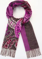 Sjaal met paisley-motief 