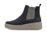 Rieker, trendy dameslaarzen, winterschoenen, met uitneembaar voetbed DONKERBLAUW