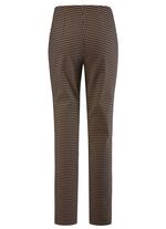 Broek met trendy pied-de-poulemotief 