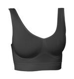 Feel-good bh, set van 3 ZWART-WIT NAAKT