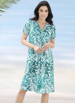 Laurina-jurk met briljant printdesign 