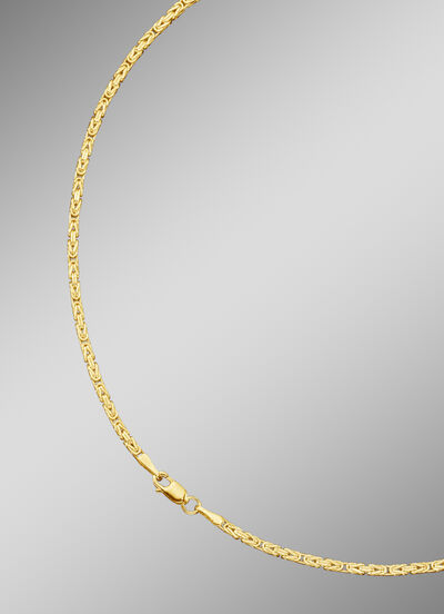 Byzantijnse ketting met karabijnhaak 