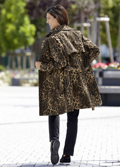 Trenchcoat met riem 