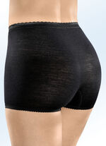 Con-ta-tweepack slips met elastische boorden ZWART