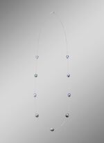 Ketting met barokke Tahitiaanse kweekparels 