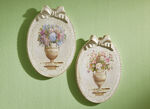Muurschildering, set van 2 