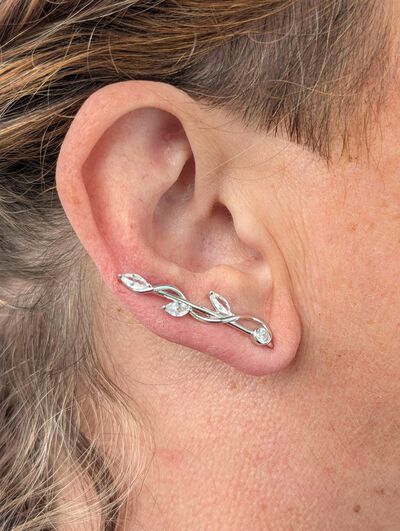 Oorhaakjes met synthetische zirkonia 