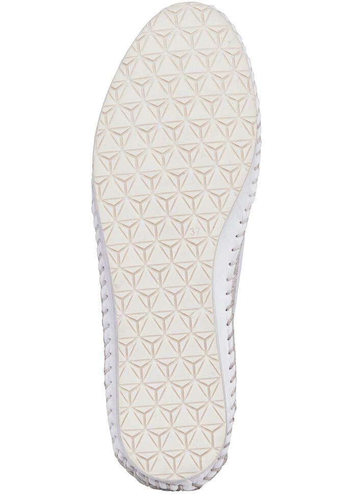 Andrea Conti mocassinpantoffels van rundnappaleer WIT