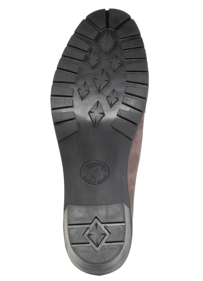 ELENA EDEN, elegante dames trotteur, breedte H, met uitneembaar voetbed TAUPE