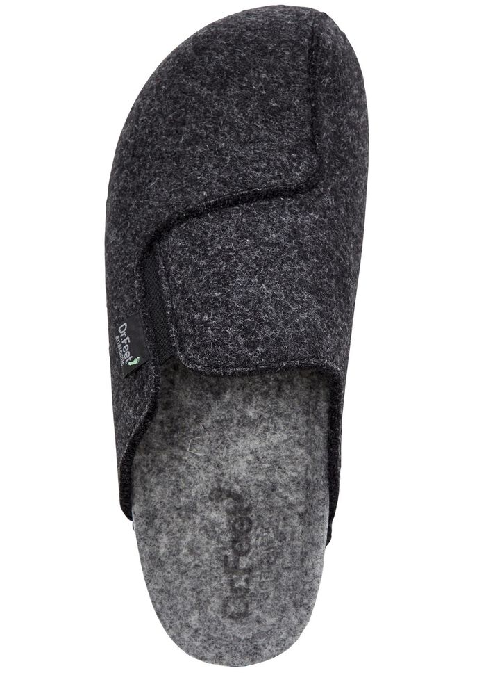 Klassieke herenpantoffels met anatomisch gevormd voetbed 