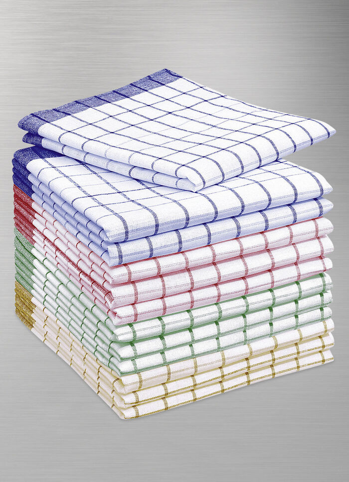 Absorberende theedoeken, 12 stuks
