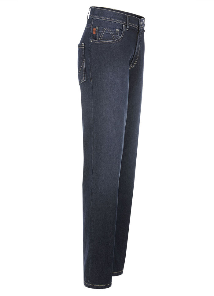 Moderne jeans van &quot;Francesco Botti&quot; in 3 kleuren DUNKELJEANS