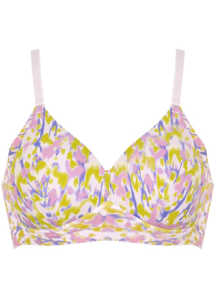 Naturana bh is aan de zijkanten extra hoog uitgesneden 