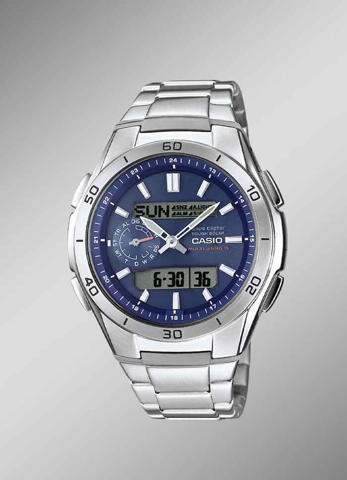 Casio radiogestuurd solar herenhorloge 