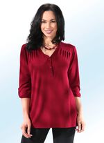 Shirt met V-hals, in 2 kleuren 