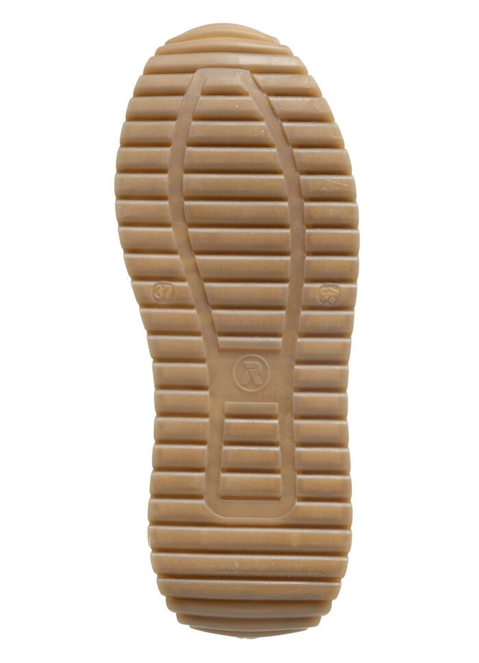 Rieker, trendy dameslaarzen, winterschoenen, met uitneembaar voetbed RIETGROEN