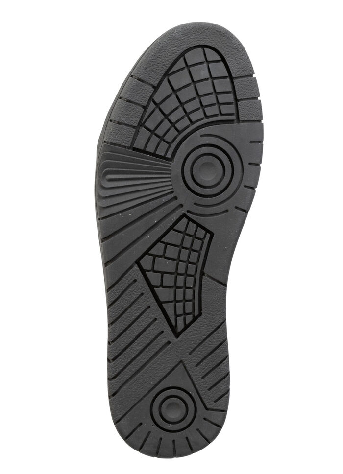 Ranger veterschoen gemaakt van zacht knokkelleer ROBIJNROOD-ZWART