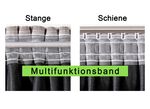 Thermo-verduisteringsgordijn met multifunctionele band 