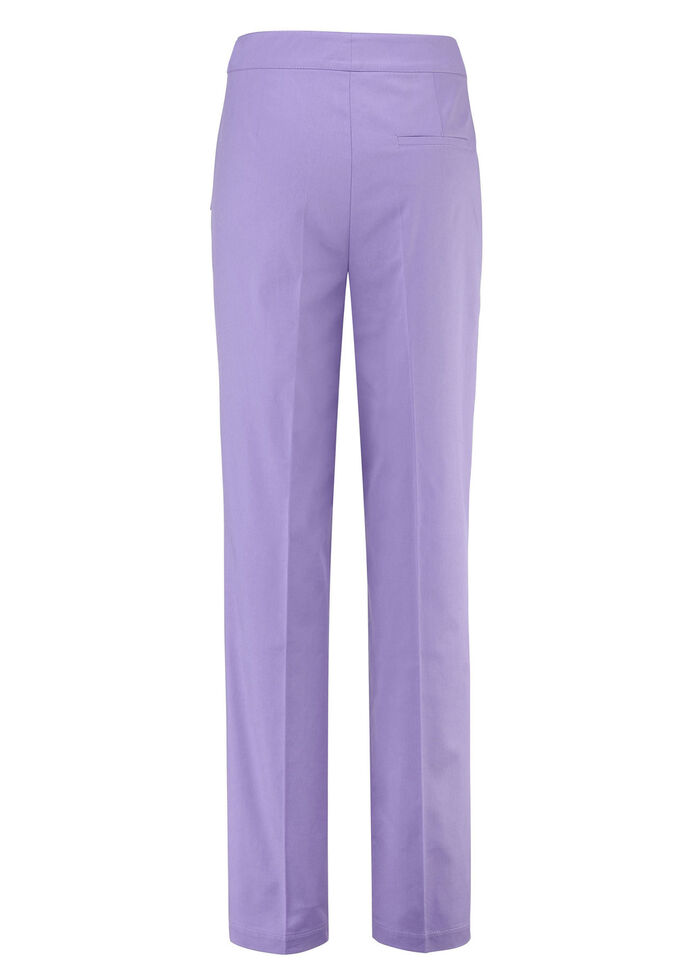 Broek met sportieve chic FLIEDER