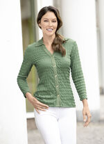 Blouse met elastaan 