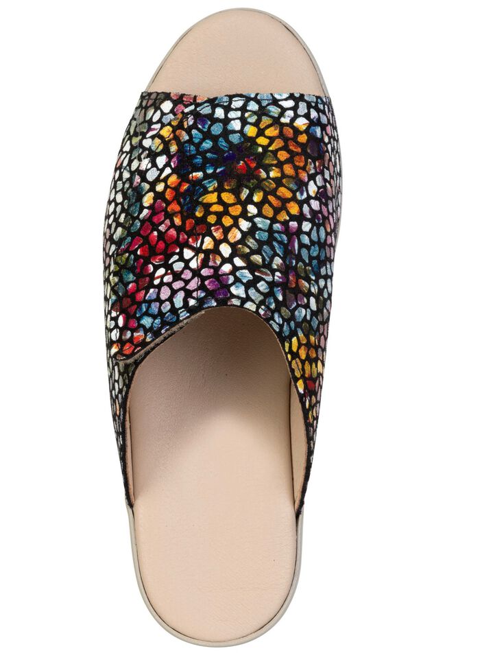 Comfortabele damesmuiltjes, breedte G, met klittenbandsluiting 