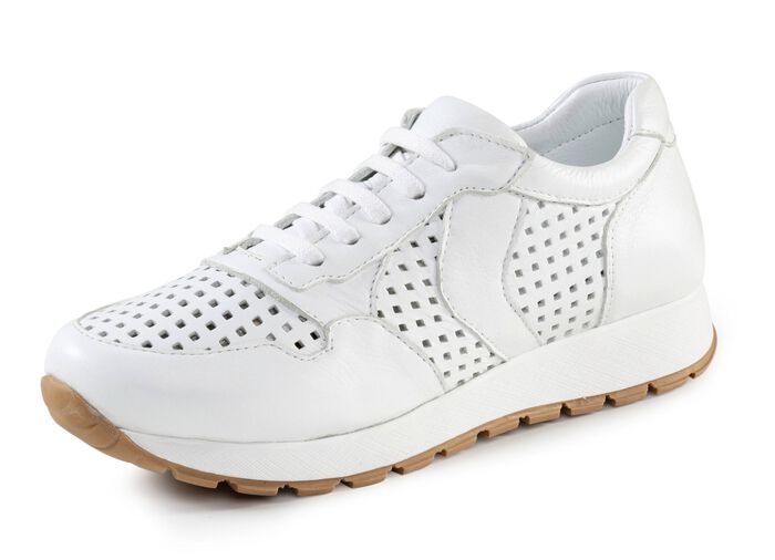 Andrea Conti sneakers gemaakt van nappaleer 