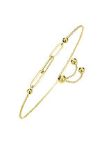 Elegante armband van fijn goud 