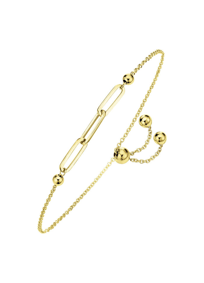 Elegante armband van fijn goud 