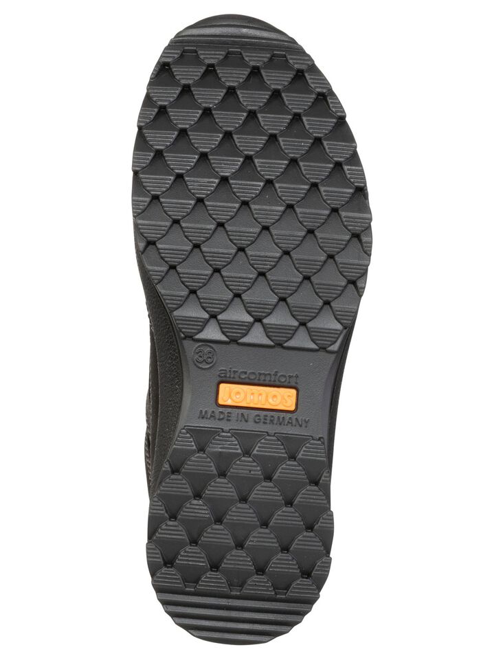 Gevoerde dameslaarzen, winterschoenen, breedte H, met pluche 