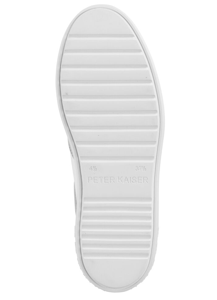 Peter Kaiser vetersneakers gemaakt van nappa- en suèdeleer WEISS-BEIGE