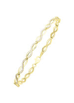 Interessante armband met synthetische zirkonia 