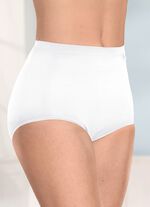 brio lingerie vijf-pack slips met subtiele glanzende afwerkingen 