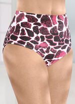 Set van vier slips met een opvallend printdesign 