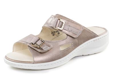 Ranger-muilezel met metalen sieraden met strass-steentjes 