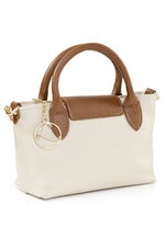 Laurina, mini tas, dames, met afneembare, verstelbare schouderband BEIGE-BRAUN