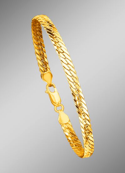 Elegante pantserarmband, 4 mm dik 