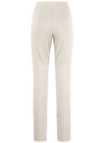 Broek met uitgesneden tailleband BEIGE